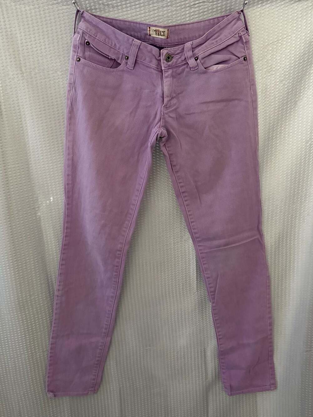 Tilt Lavender Purple Super Skinny Low Rise Jeans Size 5